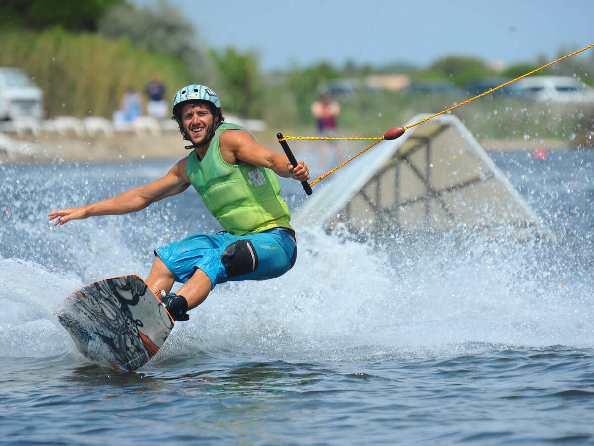 Téléski nautique Le Barcarès