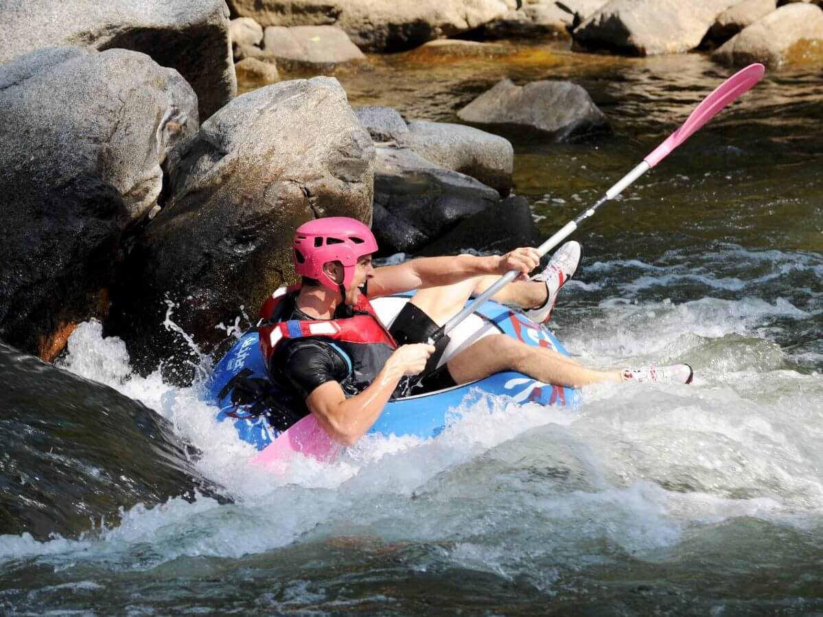 Tubing dans les Pyrénées-Orientales