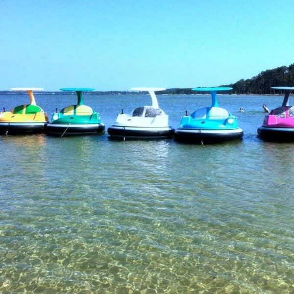 les petits bateaux électriques de Saint-Cyprien