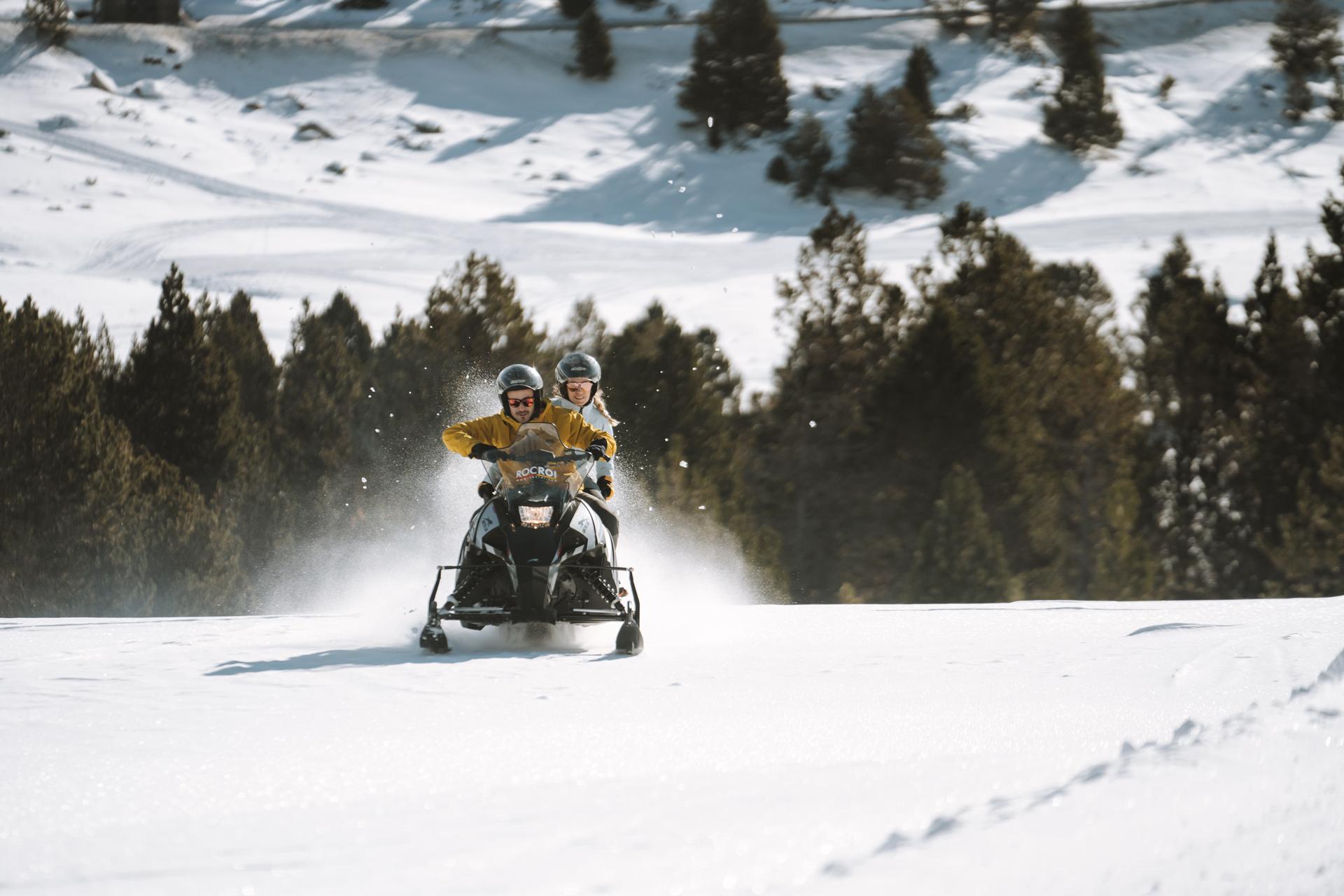 Motoneige en Andorre