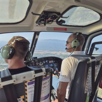 Vol initiation pilotage hélico
